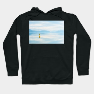 Peaceful Sky and Mountain Reflections on Skaha Lake Hoodie